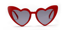 Load image into Gallery viewer, Kachawoo  6pcs Leopard Heart Shaped Sunglasses For Women  2022 Big Sun Glasses Female Eyewear Party
