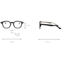 Load image into Gallery viewer, Kachawoo acetate square glasses frame men transparent grey optical eyeglasses for women clear lens TR90  Korean
