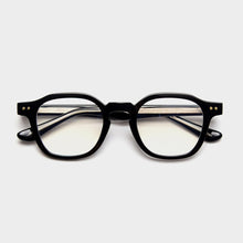 Load image into Gallery viewer, Kachawoo acetate square glasses frame men transparent grey optical eyeglasses for women clear lens TR90  Korean