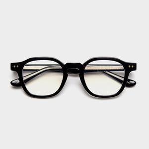 Kachawoo acetate square glasses frame men transparent grey optical eyeglasses for women clear lens TR90  Korean