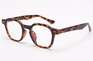Kachawoo acetate square glasses frame men transparent grey optical eyeglasses for women clear lens TR90  Korean