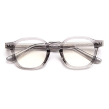 Load image into Gallery viewer, Kachawoo acetate square glasses frame men transparent grey optical eyeglasses for women clear lens TR90  Korean