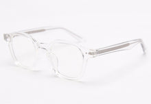 Load image into Gallery viewer, Kachawoo acetate square glasses frame men transparent grey optical eyeglasses for women clear lens TR90  Korean