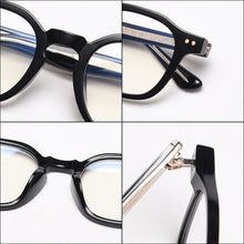 Load image into Gallery viewer, Kachawoo acetate square glasses frame men transparent grey optical eyeglasses for women clear lens TR90  Korean