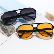 Load image into Gallery viewer, Kachawoo big frame sunglasses women brown orange grey  sun glasses for men unisex uv400 summer shades drop-shipping