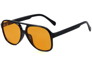 Kachawoo big frame sunglasses women brown orange grey  sun glasses for men unisex uv400 summer shades drop-shipping