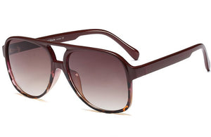 Kachawoo big frame sunglasses women brown orange grey  sun glasses for men unisex uv400 summer shades drop-shipping