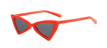 Load image into Gallery viewer, Kachawoo cat eye triangle sunglasses butterfly vintage black leopard red eyeglasses ladies accessories 2023 UV400
