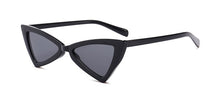 Load image into Gallery viewer, Kachawoo cat eye triangle sunglasses butterfly vintage black leopard red eyeglasses ladies accessories 2023 UV400