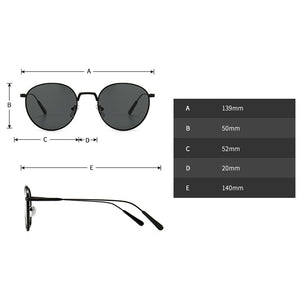 Kachawoo men's round sunglasses retro metal gold black brown classic sun glasses woman accessories gifts drop ship
