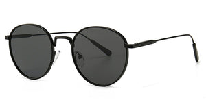 Kachawoo men's round sunglasses retro metal gold black brown classic sun glasses woman accessories gifts drop ship