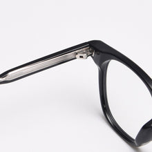 Carica l&#39;immagine nel visualizzatore di Gallery, Kachawoo occhiali da vista quadrati da uomo ottici TR90 anti blu luce trasparente grigio nero montatura per occhiali da donna fatti a mano in stile coreano 