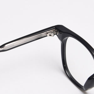 Kachawoo occhiali da vista quadrati da uomo ottici TR90 anti blu luce trasparente grigio nero montatura per occhiali da donna fatti a mano in stile coreano 