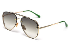Load image into Gallery viewer, Kachawoo retro sunglasses for men sun glasses metal  driving flat top male accessories drop ship