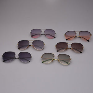 Kachawoo retro sunglasses for men sun glasses metal  driving flat top male accessories drop ship