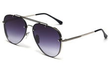 Load image into Gallery viewer, Kachawoo retro sunglasses for men sun glasses metal  driving flat top male accessories drop ship