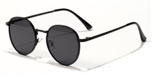 Carica l&#39;immagine nel visualizzatore di Gallery, Kachawoo retro sunglasses for men gold black round sun glasses metal frame women sun shade UV400 yellow summer drop ship
