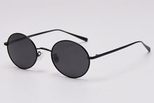 Load image into Gallery viewer, Kachawoo retro sunglasses men polarized black orange round sun glasses for women oval metal hip hop style accessories drop ship
