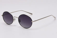 Load image into Gallery viewer, Kachawoo retro sunglasses men polarized black orange round sun glasses for women oval metal hip hop style accessories drop ship
