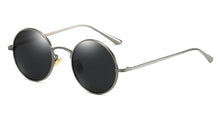 Load image into Gallery viewer, Kachawoo round polarized sunglasses for women metal gold green retro sun glasses man driving full rim style unisex eyewear