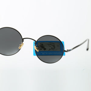 Kachawoo round polarized sunglasses for women metal gold green retro sun glasses man driving full rim style unisex eyewear