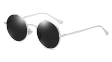 Load image into Gallery viewer, Kachawoo round polarized sunglasses for women metal gold green retro sun glasses man driving full rim style unisex eyewear