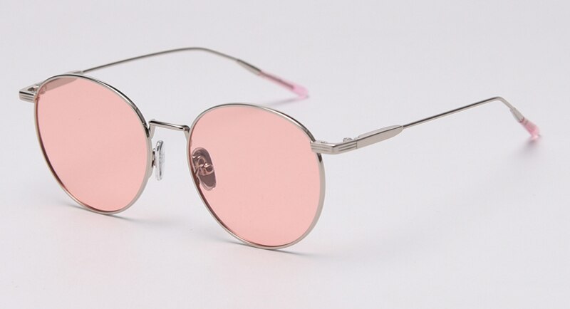 Kachawoo round polarized sunglasses male driving orange black women sun glasses metal gold uv400 summer  drop ship