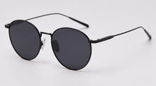 Load image into Gallery viewer, Kachawoo round polarized sunglasses male driving orange black women sun glasses metal gold uv400 summer  drop ship