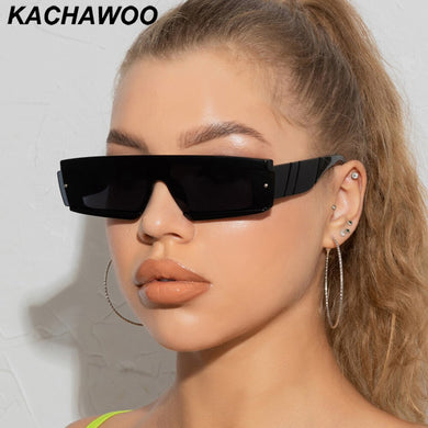 Kachawoo occhiali da sole retrò con montatura piccola da donna rettangolari leopardo bianco nero occhiali da sole da uomo eleganti uv400 drop ship europeo 