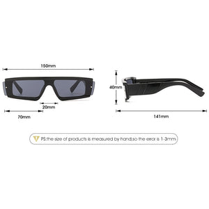 Kachawoo occhiali da sole retrò con montatura piccola da donna rettangolari leopardo bianco nero occhiali da sole da uomo eleganti uv400 drop ship europeo 