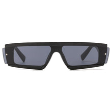 Carica l&#39;immagine nel visualizzatore di Gallery, Kachawoo occhiali da sole retrò con montatura piccola da donna rettangolari leopardo bianco nero occhiali da sole da uomo eleganti uv400 drop ship europeo 