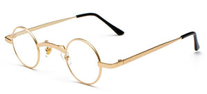 Kachawoo piccoli occhiali da sole rotondi da uomo montatura in metallo rotondi stile retrò piccoli occhiali da sole per accessori donna estate 2023 UV400 