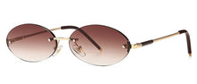 Load image into Gallery viewer, Kachawoo women&#39;s oval sunglasses retro male gold men&#39;s sun glasses blue metal narrow unisex winter gift items round