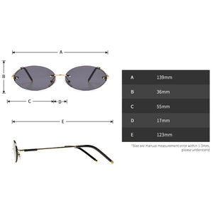 Kachawoo women's oval sunglasses retro male gold men's sun glasses blue metal narrow unisex winter gift items round