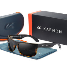 Load image into Gallery viewer, Kaenon Burnet Polarized Sunglasses TR90 frame men Mirrored lens Brand Design Driving Outdoor Sun glasses UV400 Women eyewear