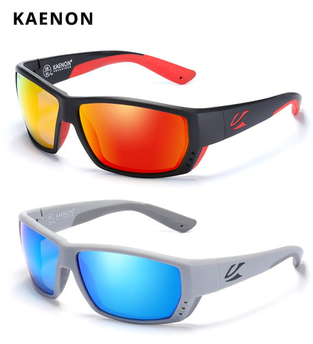 Kaenon Tuna alley Polarized Sunglasses TR90 frame men Mirrored lens Brand Design Driving Outdoor Sun glasses UV400 Women eyewear