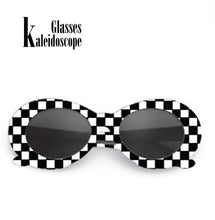 Load image into Gallery viewer, Kaleidoscope Glasses Women Sunglasses  Kurt Cobain Sun Glasses Clout Goggles Retro Women Sunglass Male Female Eyewears