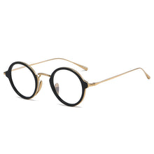 Load image into Gallery viewer, Kame ManNen Small Face Retro Trend Can Be Equipped With 000 Anti-Blue Light Myopia Pure Titanium Spectacle Frame