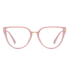 Load image into Gallery viewer, Kanspace 2 In 1 Magnetic Polarized Glasses Women Myopia Optical Cat Eye Eyeglasses Frame Stylish Clip On Sunglasses 95318