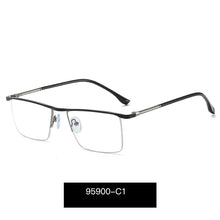 Load image into Gallery viewer, Kanspace Business Square Computer Men Glasses Optical Myopia Anti Blue Light Blocking Eyeglasses Frames  95900
