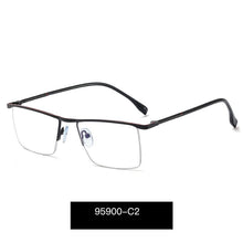Load image into Gallery viewer, Kanspace Business Square Computer Men Glasses Optical Myopia Anti Blue Light Blocking Eyeglasses Frames  95900
