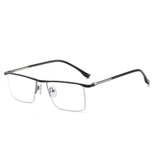 Load image into Gallery viewer, Kanspace Business Square Computer Men Glasses Optical Myopia Anti Blue Light Blocking Eyeglasses Frames  95900