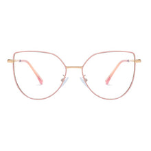 Load image into Gallery viewer, Kanspace Women Cat Eye Glasses Frames  2 In 1 Magnetic Clip On Polarized Sunglasses Myopia Prescription Eyewear 95802