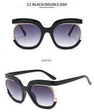 Load image into Gallery viewer, KarenHeather 2023 Oversized Sunglasses  Eye Glasses Women Black Pink UV400