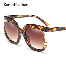 Load image into Gallery viewer, KarenHeather 2023 Oversized Sunglasses  Eye Glasses Women Black Pink UV400
