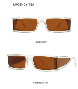 KarenHeather Occhiali da sole quadrati per donna Uomo Occhiali firmati Cool UV400 