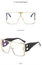 Load image into Gallery viewer, KarenHeather Square Sunglasses For Women Men  Designer Oversized Glasses Shades Retro Gradient Colors Oculos UV400