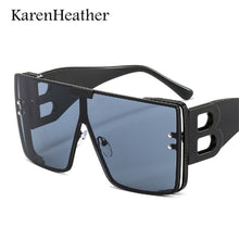 Load image into Gallery viewer, KarenHeather Square Sunglasses For Women Men  Designer Oversized Glasses Shades Retro Gradient Colors Oculos UV400
