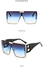 Load image into Gallery viewer, KarenHeather Square Sunglasses For Women Men  Designer Oversized Glasses Shades Retro Gradient Colors Oculos UV400