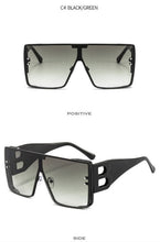 Load image into Gallery viewer, KarenHeather Square Sunglasses For Women Men  Designer Oversized Glasses Shades Retro Gradient Colors Oculos UV400